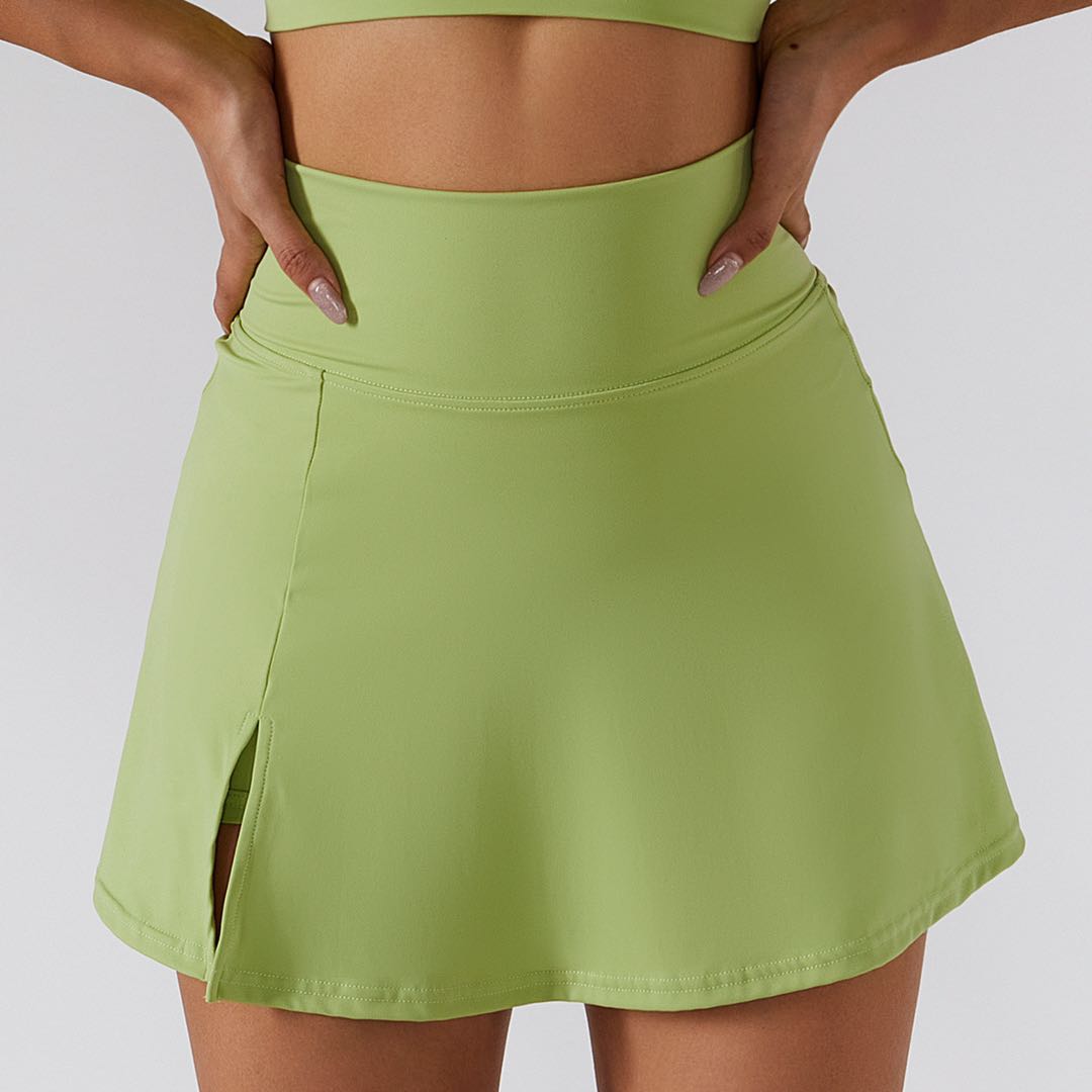 Women's Breathable Yoga Skirt - Spandex Sports Mini Skirt for Running & Fitness - ComfortAthletica