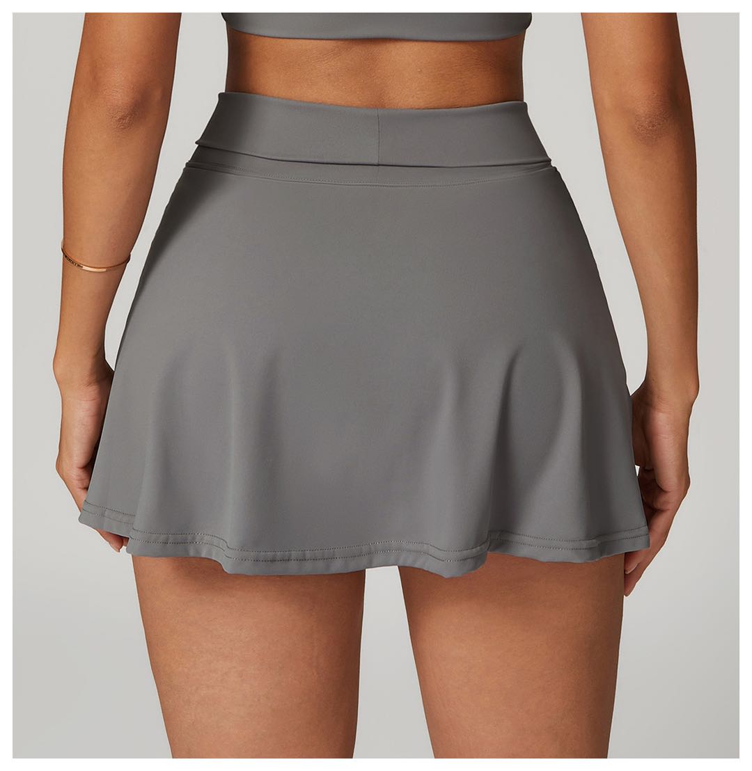 Women's Breathable Yoga Skirt - Spandex Sports Mini Skirt for Running & Fitness - ComfortAthletica