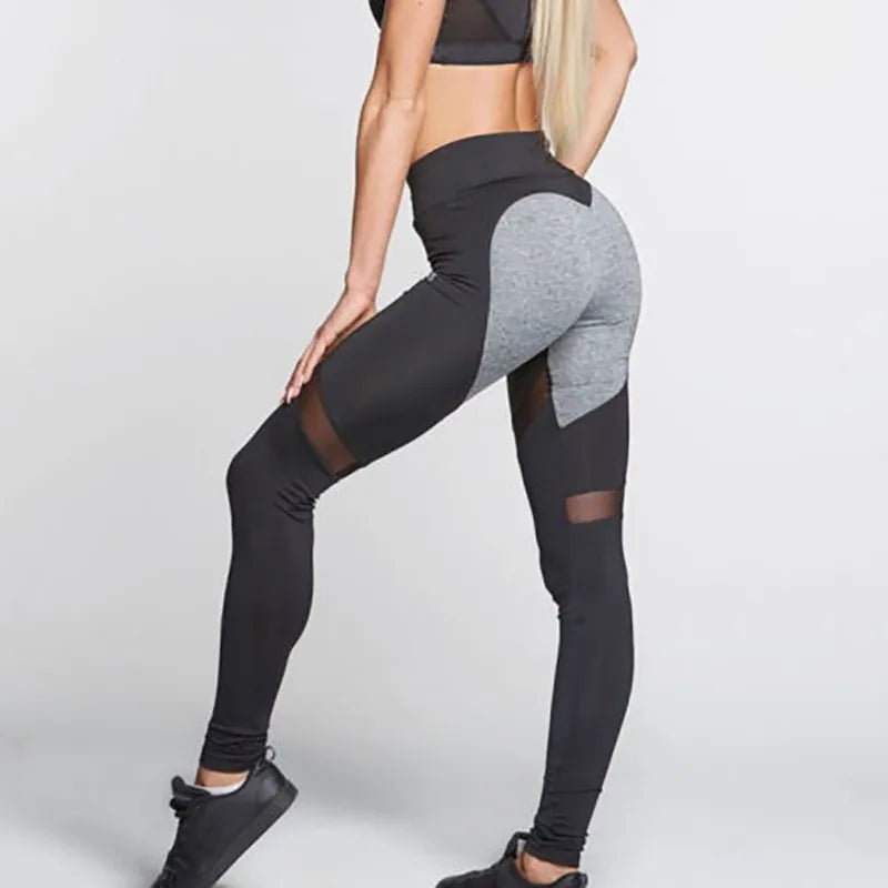 Women Yoga Heart Leggings - ComfortAthletica